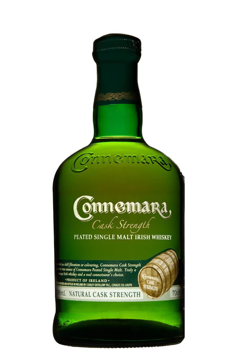 Connemara Peated Single Malt Irish Whiskey NV 750 ml.