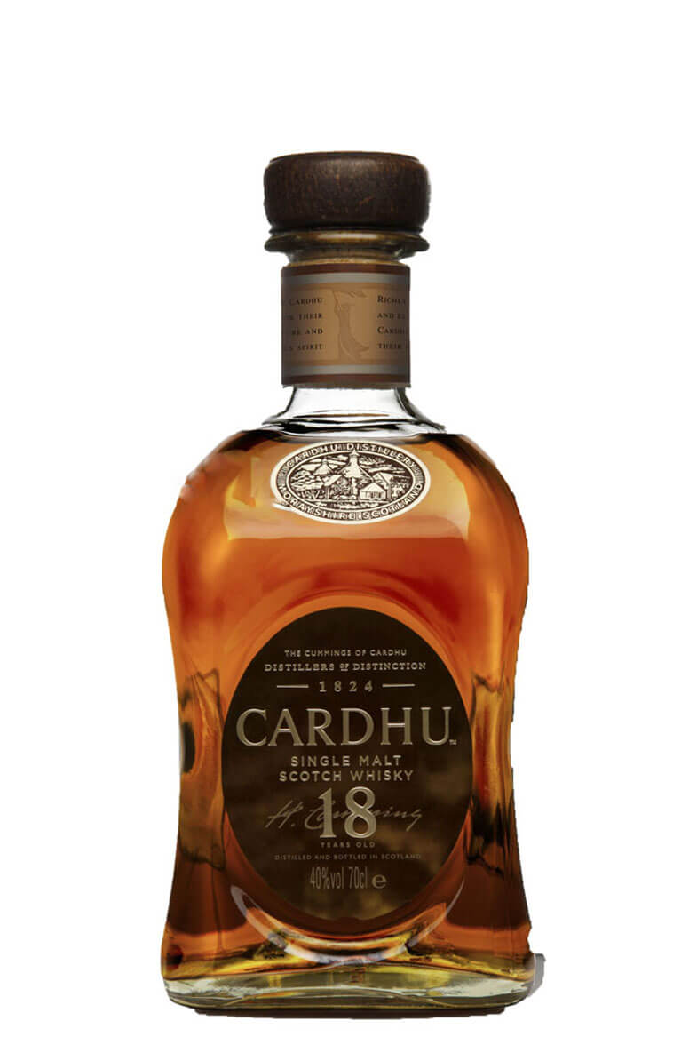 Cardhu 18 Year Old - Speyside single malt whisky